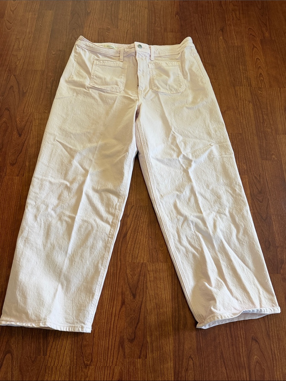 Universal Threads light pink sailor straight leg jeans size 16